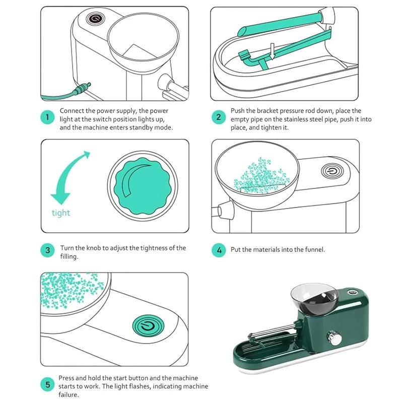 Household Small Electric Cigarette Making Automatic