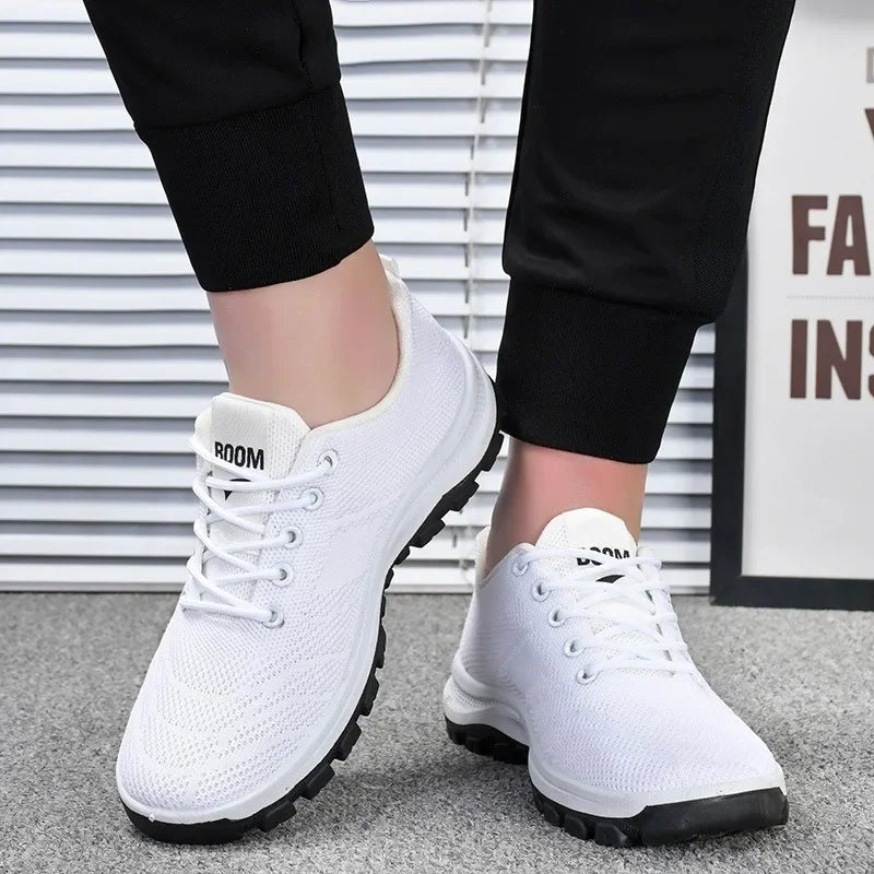 Brand Men Shoes High Quality Casual Non-slip Breathable Fale Shoes Autumn Fashion Trend Thick-soled Leather Versatile Sneakers