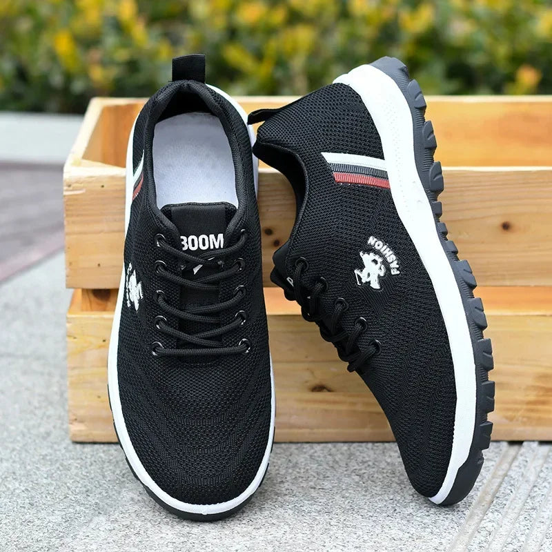 Brand Men Shoes High Quality Casual Non-slip Breathable Fale Shoes Autumn Fashion Trend Thick-soled Leather Versatile Sneakers