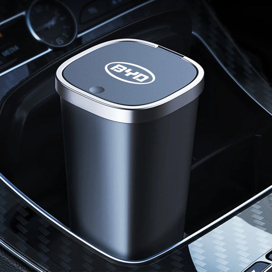 Car Trash Bin Garbage Storage Can Dust Case Auto Accessories For BYD F3 E6 Yuan Plus Atto F0 G3 I3 Ea1 Song Max Tang Dmi 2din