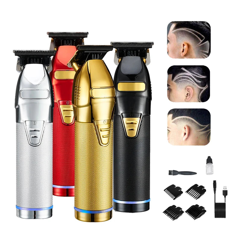 USB Hair Clipper Professional Electric Pro Hair Trimmer Barber Shaver Trimmer Beard 0mm Men Hair Cutting Machine for Men